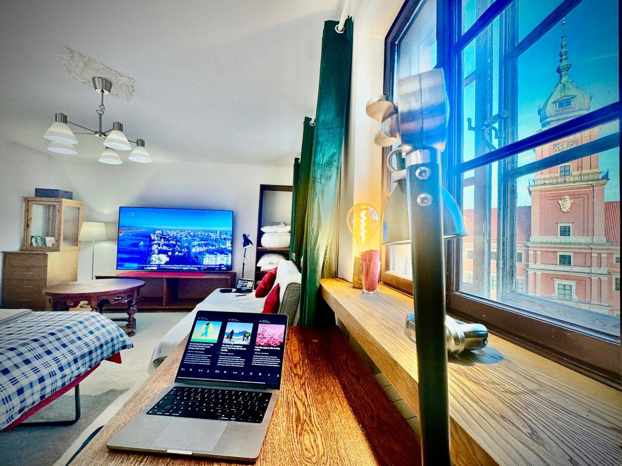 Old Town Best View Wifi 300 Mb/S Huge Screen Netflix Appletv Amazontv Varşovia Exterior foto